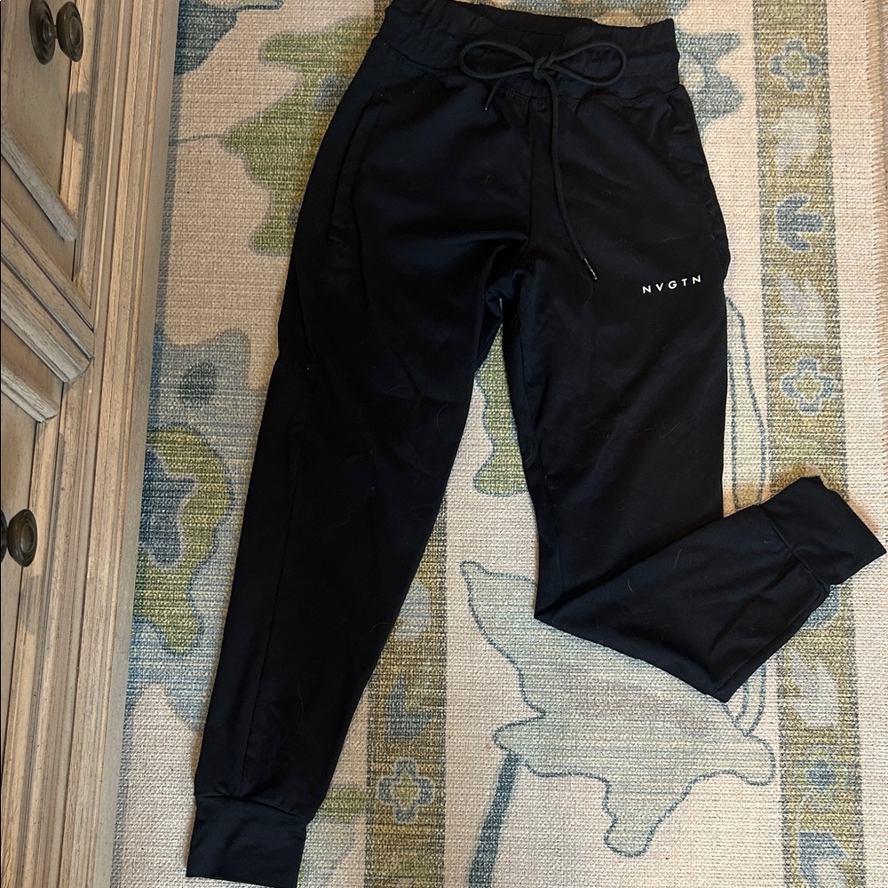 NVGTN Classic Black Joggers